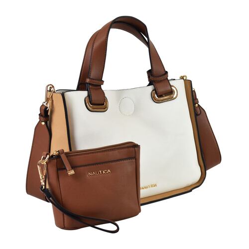 Bolsa tote NÁUTICA beige a06616