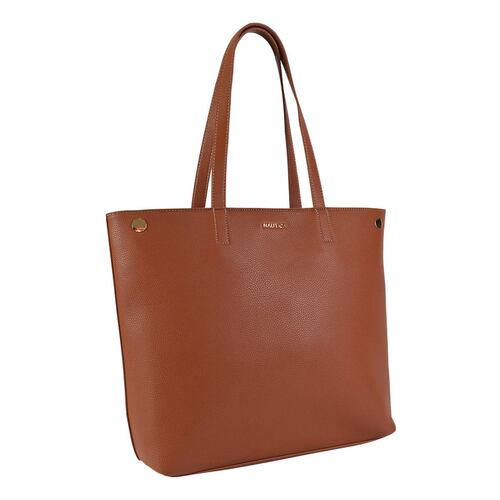 Bolsa tote Náutica con mascada camel a06838