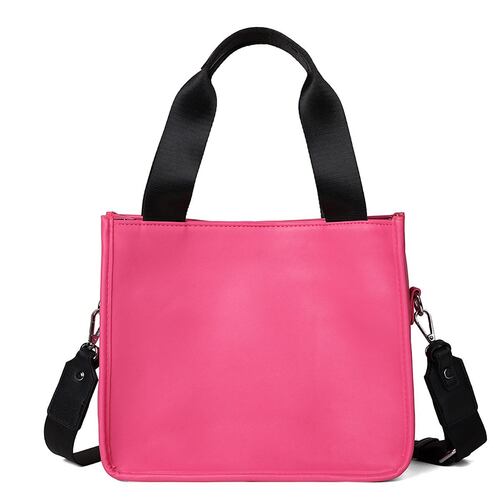 Bolsa estilo Mini Tote marca Lee color rosa modelo A07695