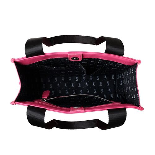 Bolsa estilo Mini Tote marca Lee color rosa modelo A07695