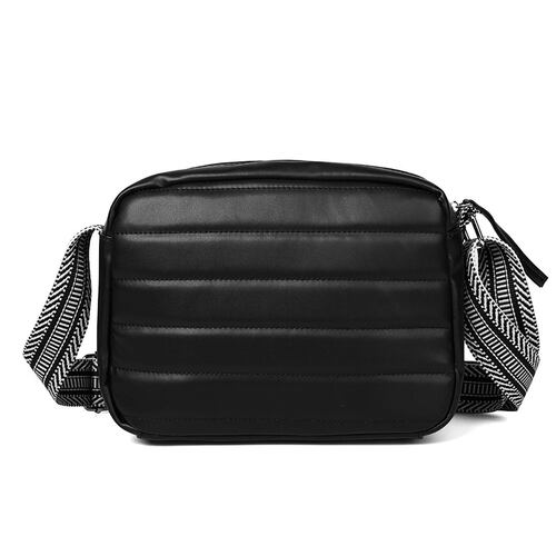 Bolsa estilo crossbody marca Lee color negro modelo A07708