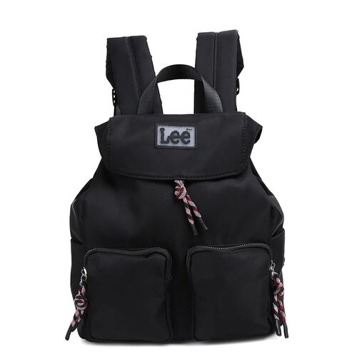 Bolsa estilo Backpack marca Lee color negro modelo A07726