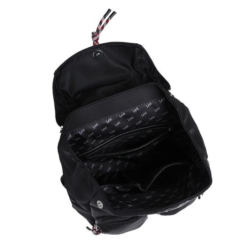 Bolsa estilo Backpack marca Lee color negro modelo A07726