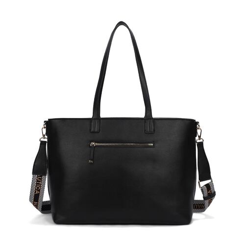 Bolsa estilo Tote marca Náutica color negro modelo A10034