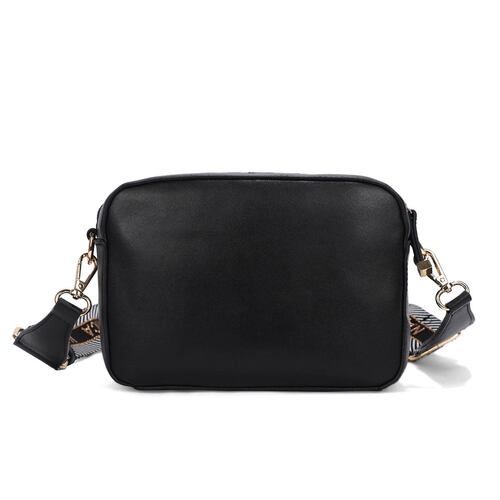 Bolsa estilo Crossbody marca Náutica color negro modelo A10037