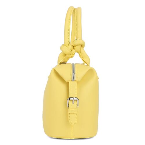 Bolsa estilo Satchel marca Náutica color amarillo modelo A10086