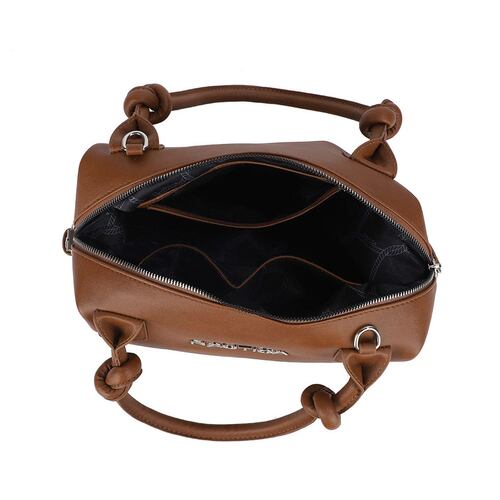 Bolsa estilo Satchel marca Náutica color café modelo A10088