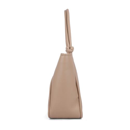 Bolsa estilo Tote marca Náutica color nude modelo A10089