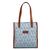 Bolsa estilo Tote de print color gris marca Náutica modelo A10116