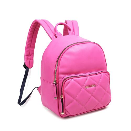 Bolsa estilo Backpack color rosa marca Náutica modelo A10129