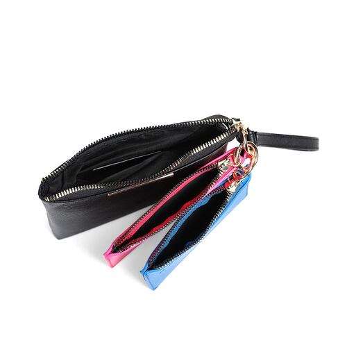 Set de Cosmetiqueras / Pouches marca Perry Ellis en variedad de colores modelo A10292