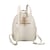Bolsa estilo Backpack marca Perry Ellis color blanco modelo A10765