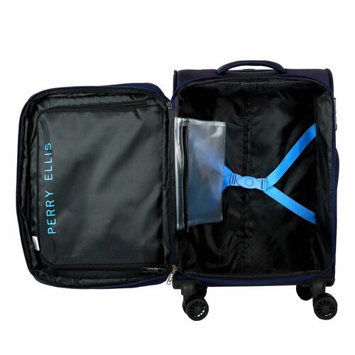 Maleta 20" Perry Ellis Azul Marino Mod A11501