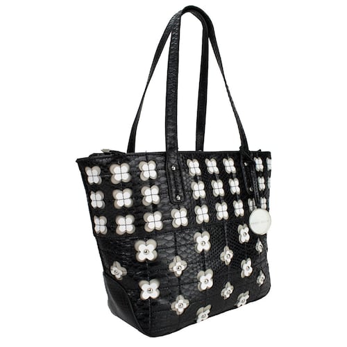 Bolso tote Perry Ellis negro