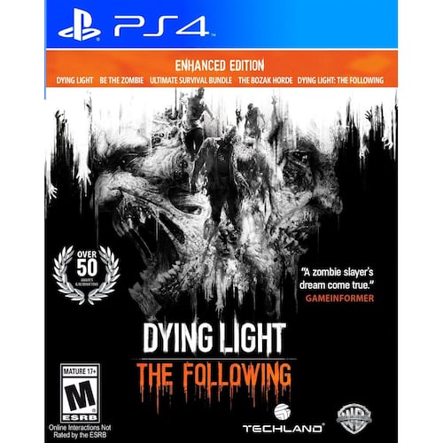 PS4 Dying Light The Following Enhan