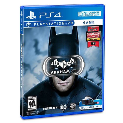 PS4 VR Batman Arkham
