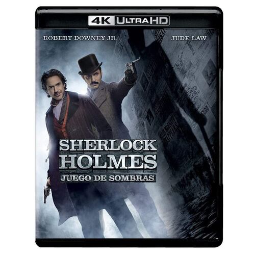 BR 4K Sherlock Holmes Juego de Sombras