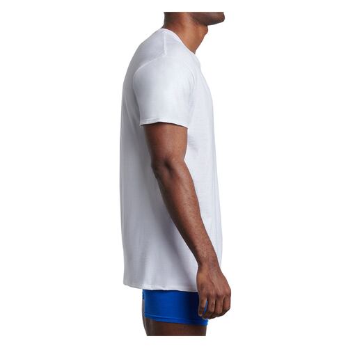 Playera Fruit of the Loom Premium en cuello redondo blanco talla chica