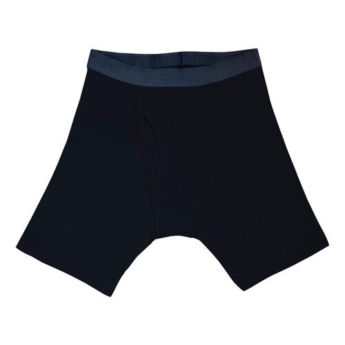 Bóxer ajustado Premium Fruit of the Loom negro talla mediana