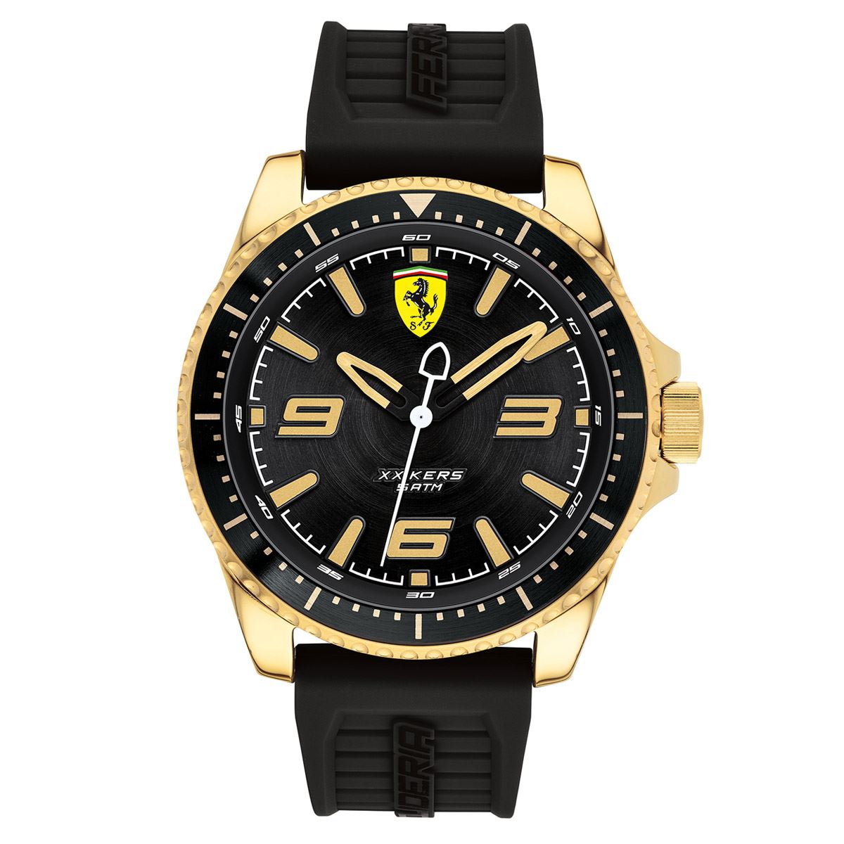 Reloj ferrari discount negro y amarillo