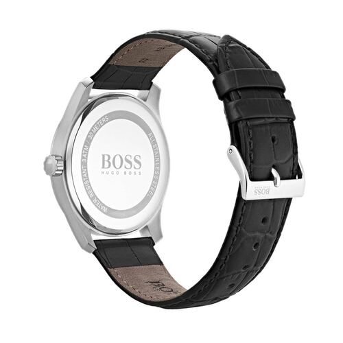 Reloj Boss Master Color Negro 1513585 Para Caballero