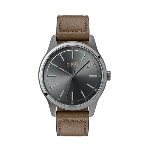 Reloj Hugo Casual Gris 1530017 Para Caballero