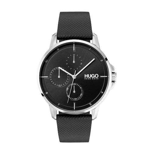 Reloj Hugo Casual Negro 1530022 Para Caballero