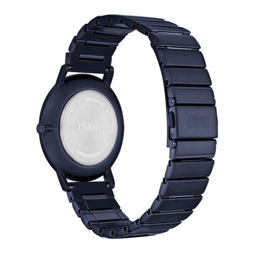 Reloj Hugo Unisex Casual Azul 1520021 Para Dama