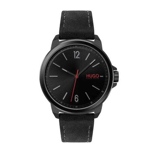 Reloj Hugo Casual Negro 1530067 Para Caballero