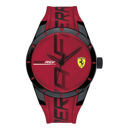 Reloj Ferrari Red Rev 830617 Para Caballero
