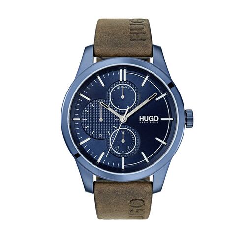 Reloj Hugo Casual Azul 1530083 Para Caballero