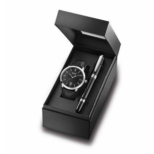 Reloj Box-Set Boss Caballero 1570078 Negro