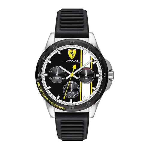 Reloj Scuderia Ferrari Negro Para Caballero