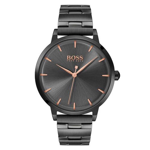 Reloj Boss 1502503 Dama Acero Gris Ionicado