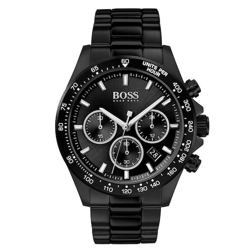 Reloj Boss 1513754 Caballero Acero Negro Plateado