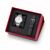 Gift Set Reloj Hugo 1530124 Piel + Acero Negro + Plateado Para Caballero