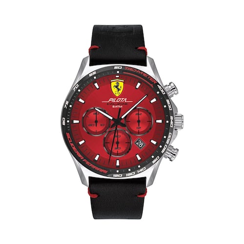 Reloj Ferrari 1 pza. Rojo Para Caballero