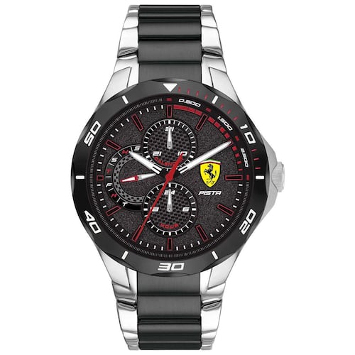 Reloj Ferrari 1 pza. Negro Para Caballero