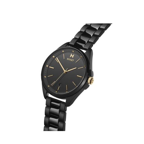 Reloj Mvmt 28000006-D Dama Acero Inoxidable Negro