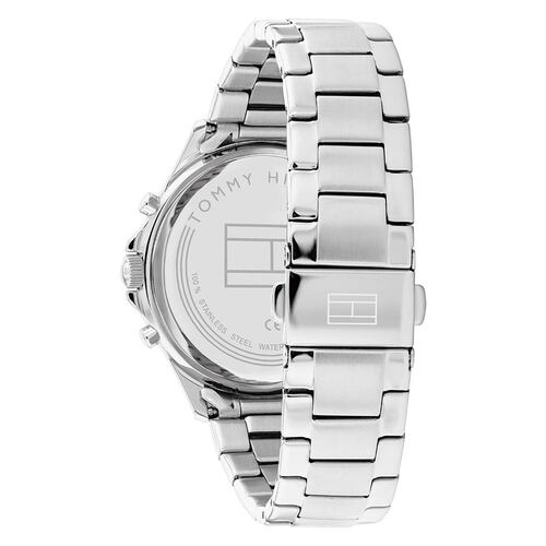 Reloj Tommy para dama 1782502 acero inoxidable plateado