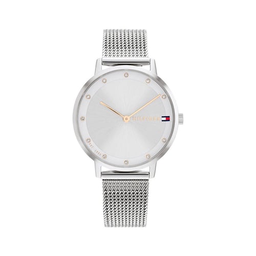 Reloj plateado para dama 1782665 Tommy Hilfiger