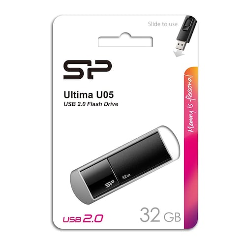 USB 32GB Silicon Power Negra