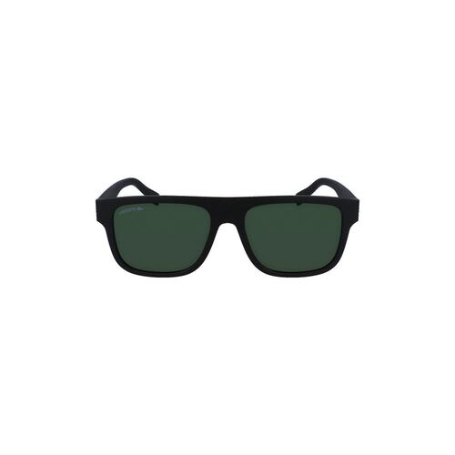 Lente Solar Negro Matte para Hombre Lacoste