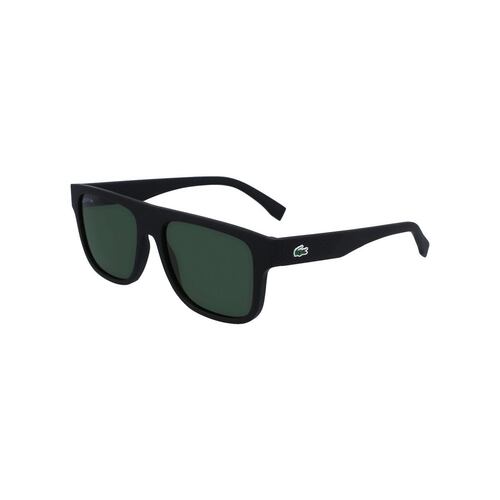Lente Solar Negro Matte para Hombre Lacoste