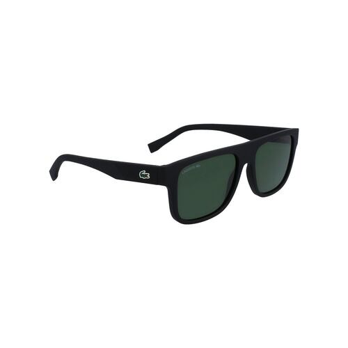 Lente Solar Negro Matte para Hombre Lacoste