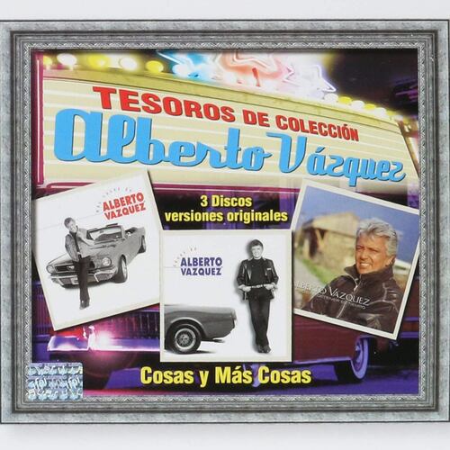 3 CDs Tesoros de Colección - Alberto Vázquez