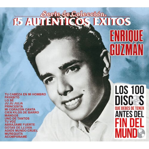 CD Enrique Guzmán-Serie De Colección 15 Auténticos Éxitos