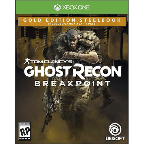 Xbox One Ghost Recon Breakpoint Steelbook