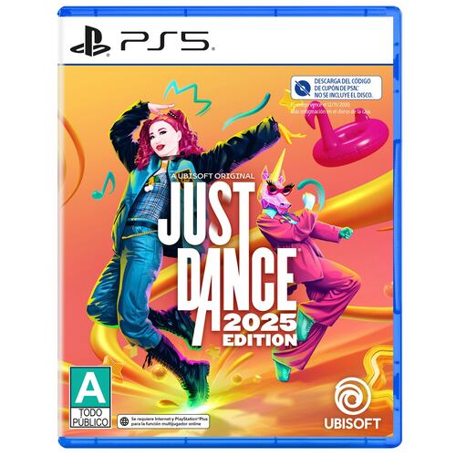 Videojuego Just Dance 2025 para PlayStation 5