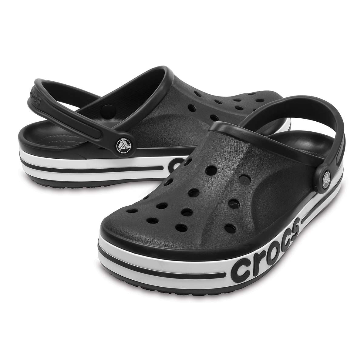 Fashion chanclas crocs negras